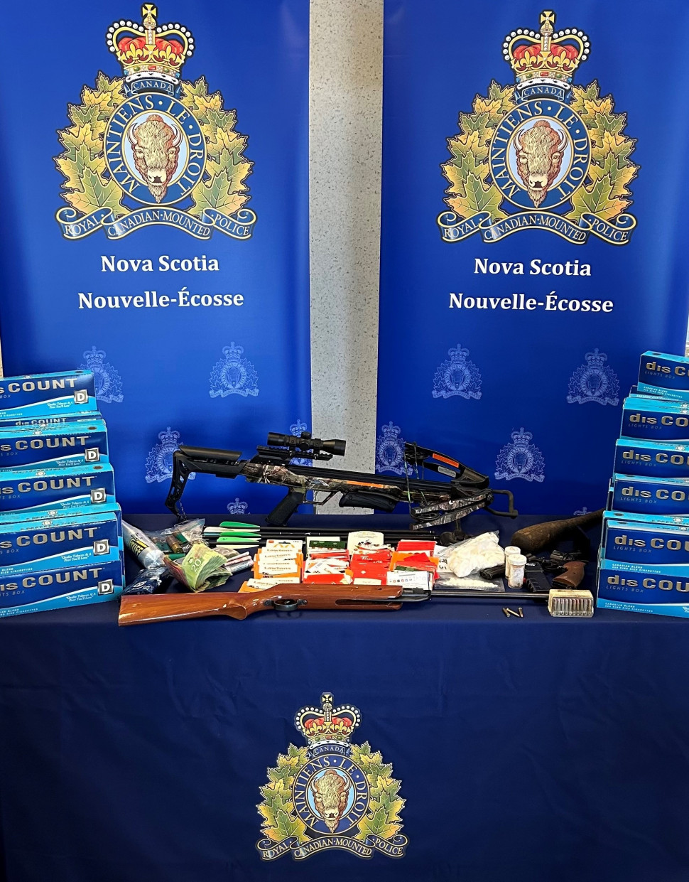 Halifax District RCMP arrest a man for drug and weapon offences Royal